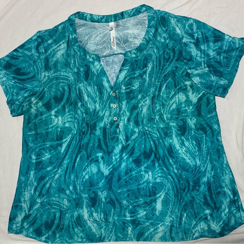 NY Collection Women’s Blouse 2X